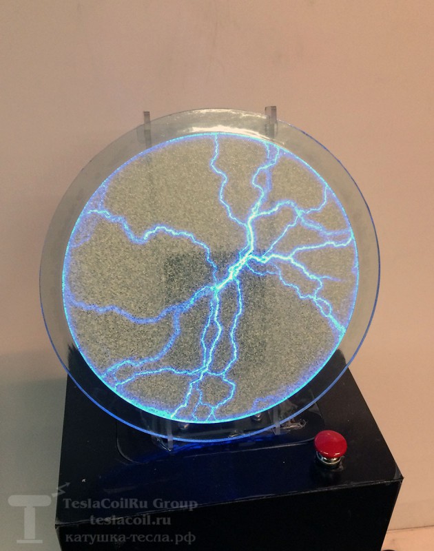 Научный экспонат "Плазменный диск"